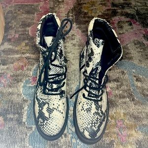Snakeskin Boots